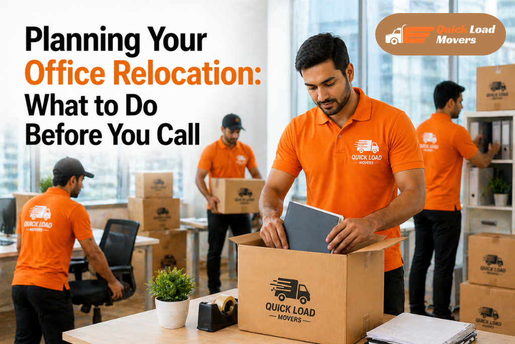 Planning Your Office Relocation: What to Do Before You Call