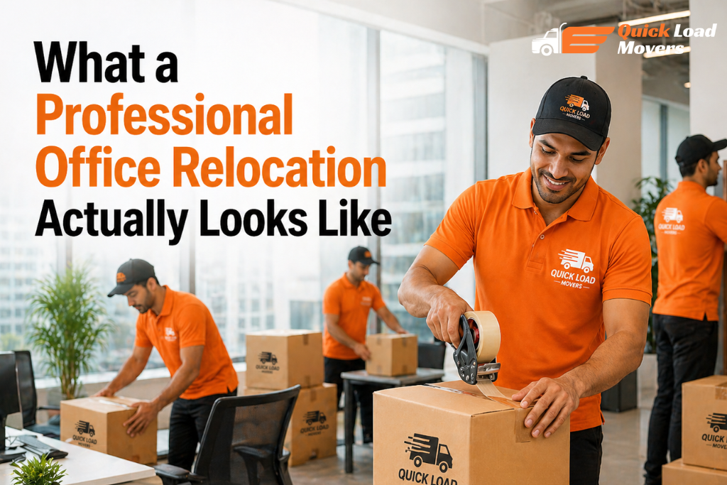 What a Professional Office Relocation Actually Looks Like